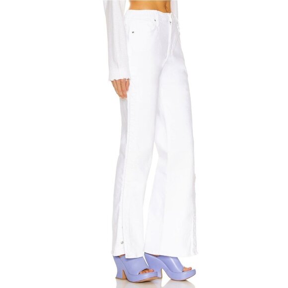 RTA Michael Side Snap Jean White NWT Size 26 - Picture 3 of 15